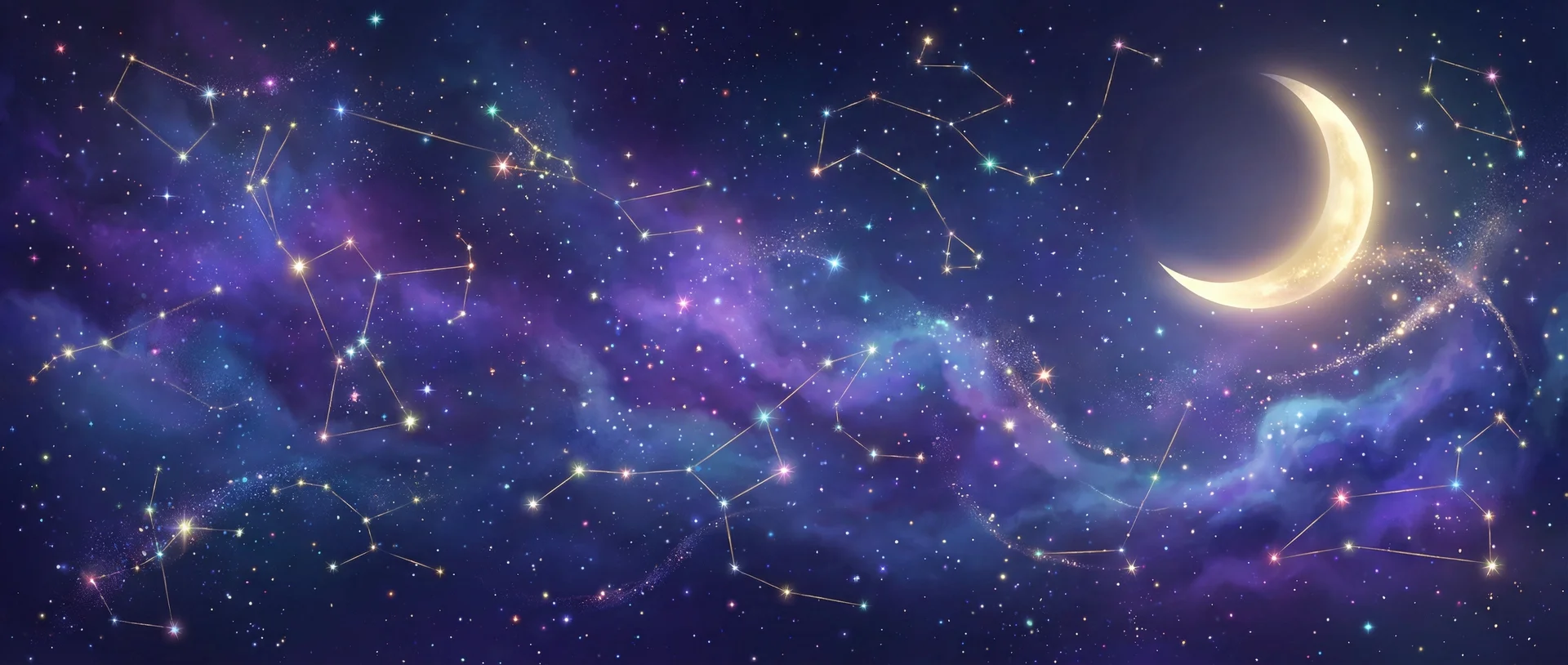 星空背景 - 跑男第三季 | 每日星座运势与塔罗占卜